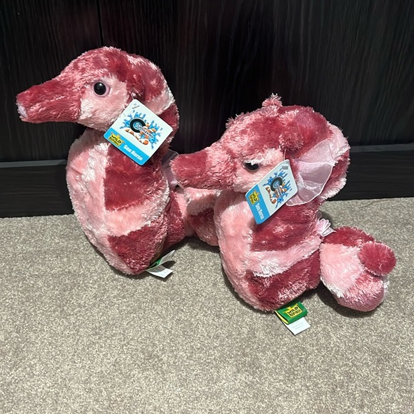 Wild republic sea horse plushies 12 inch - Picture 2 of 5